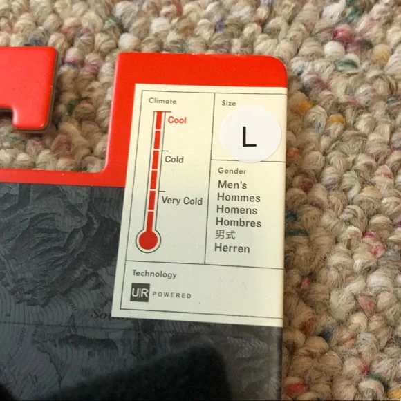 🆕 The North Face Men’s Fleece Patch Gloves Black - Picture 6 of 11